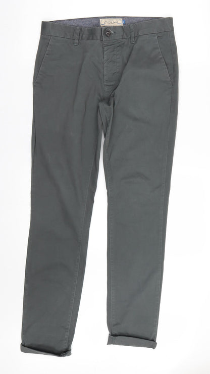 Womens UK Size 30 NEXT Regular Fit  Grey Trousers