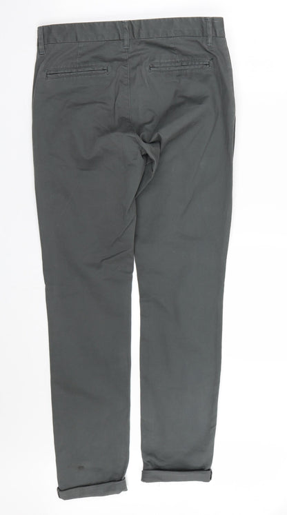 Womens UK Size 30 NEXT Regular Fit  Grey Trousers