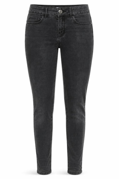 Womens UK Size 8 George Regular Fit Skinny Black Jeans