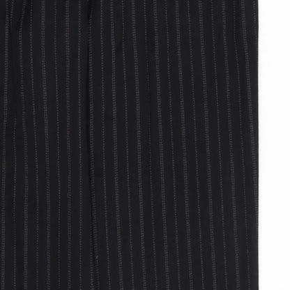 Armani  Womens Black Striped  Trousers  Size 20 L30 in
