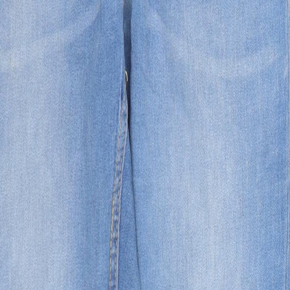 Womens UK Size 8 Papaya Regular Fit Skinny Blue Jeans