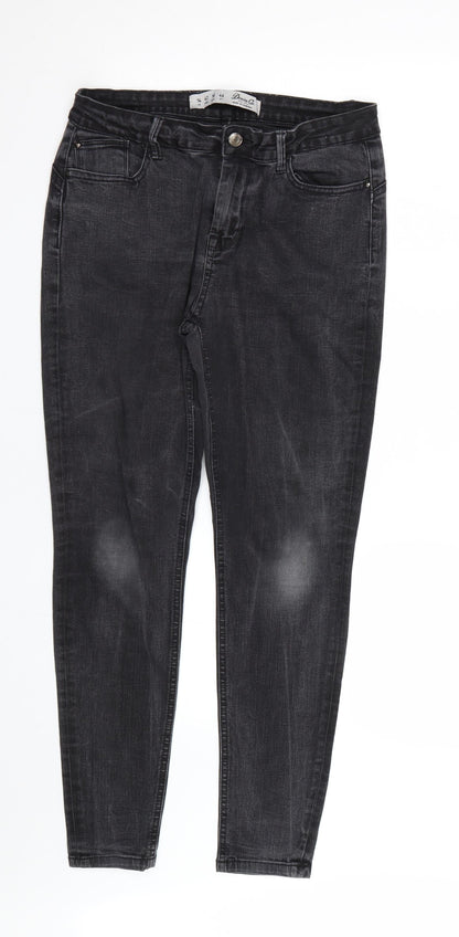 Denim co Womens Black   Skinny Jeans Size 14 L25 in