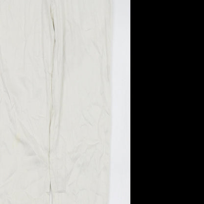 Elysee Womens White   Trousers  Size M L28 in