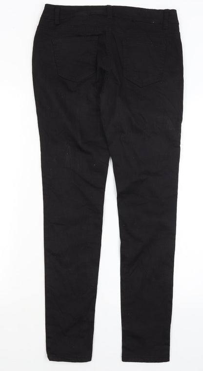 Seventy Seven Womens Black   Skinny Jeans Size L L30 in
