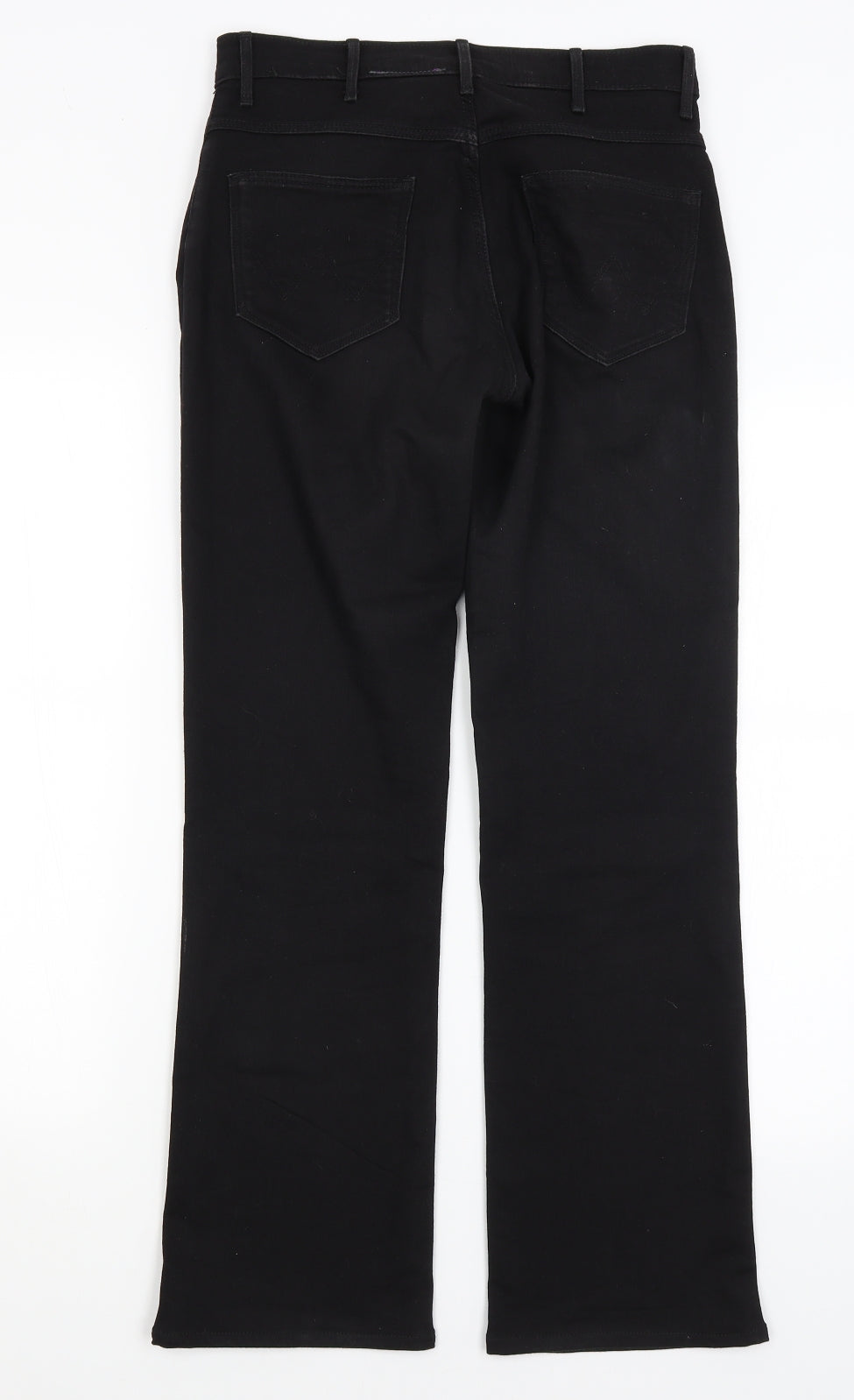 Womens UK Size 28 in Preworn Regular Fit  Black Trousers