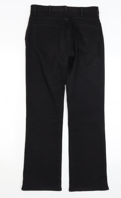 Womens UK Size 28 in Preworn Regular Fit  Black Trousers