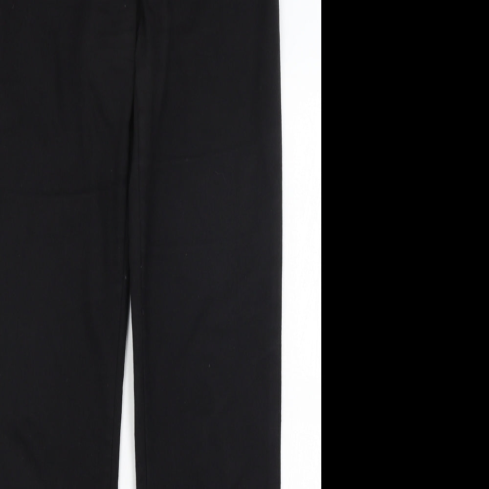 Womens UK Size 28 in Preworn Regular Fit  Black Trousers