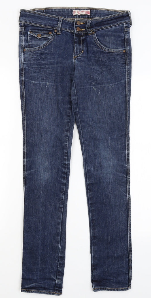& Soin Mens Blue   Skinny Jeans Size 28 in L31 in