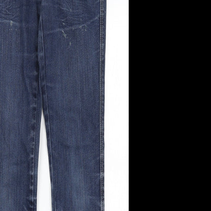 & Soin Mens Blue   Skinny Jeans Size 28 in L31 in
