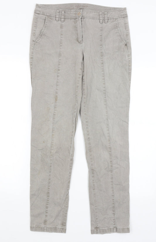 Gerry Weber Womens Grey   Trousers  Size 12 L30 in