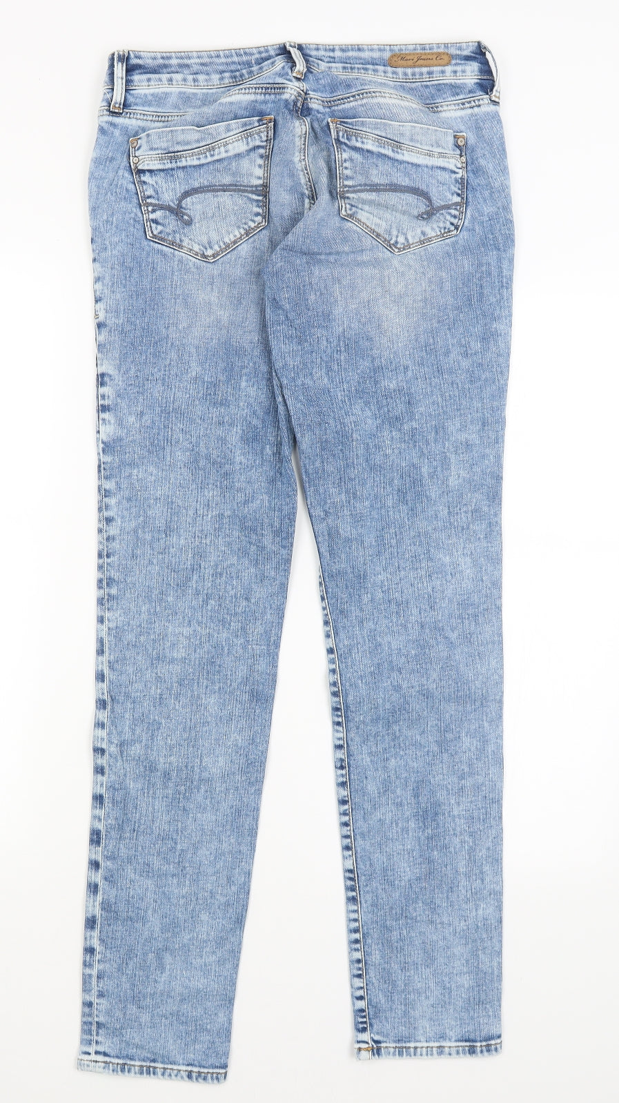 Womens UK Size 29 in Mavi Regular Fit Skinny Blue Jeans