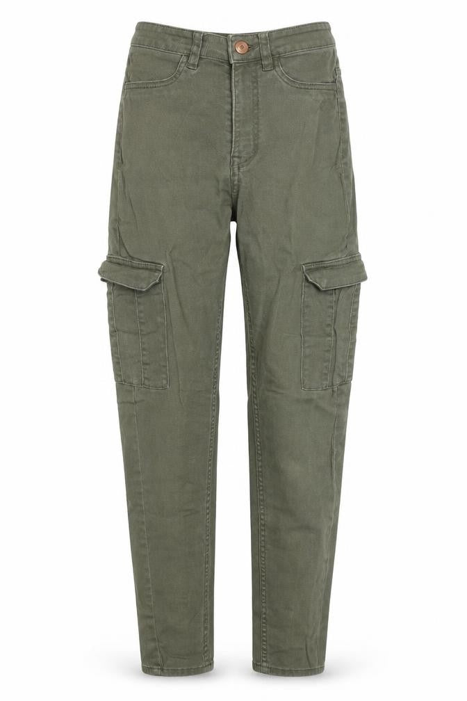 Womens UK Size 6 Divided Regular Fit Skinny Green Jeans