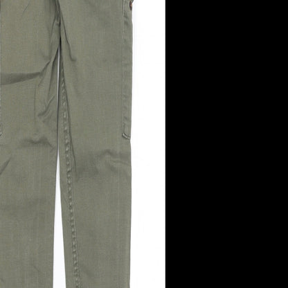 Womens UK Size 6 Divided Regular Fit Skinny Green Jeans