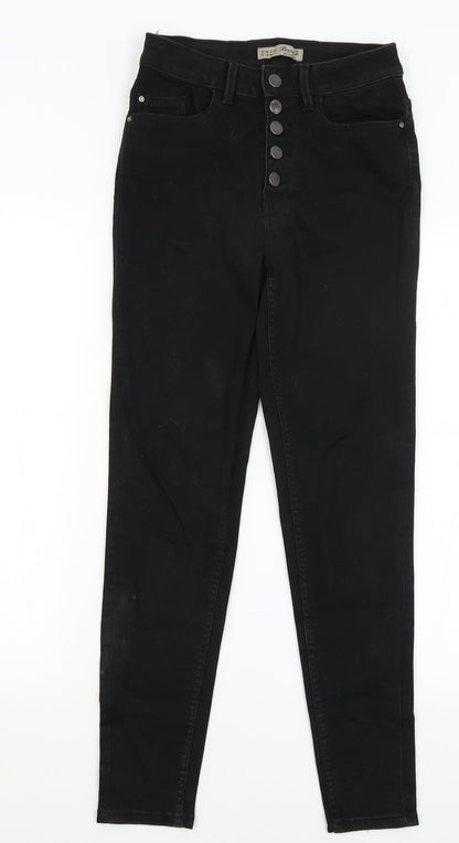 Denim Co Womens Black   Skinny Jeans Size 10 L28 in
