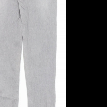Denim Co Womens Grey   Skinny Jeans Size 10 L29 in