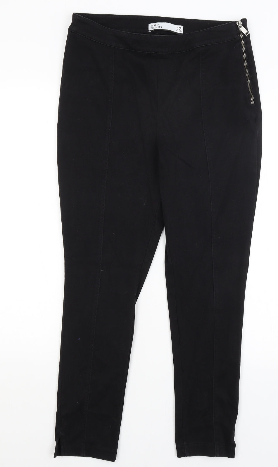 NEXT Mens Black   Capri Trousers Size 16 L26 in