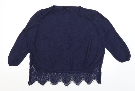 George Womens Blue   Pullover Jumper Size 12
