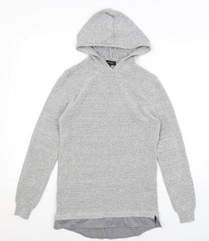 River Island Womens Grey   Pullover Hoodie Size XS