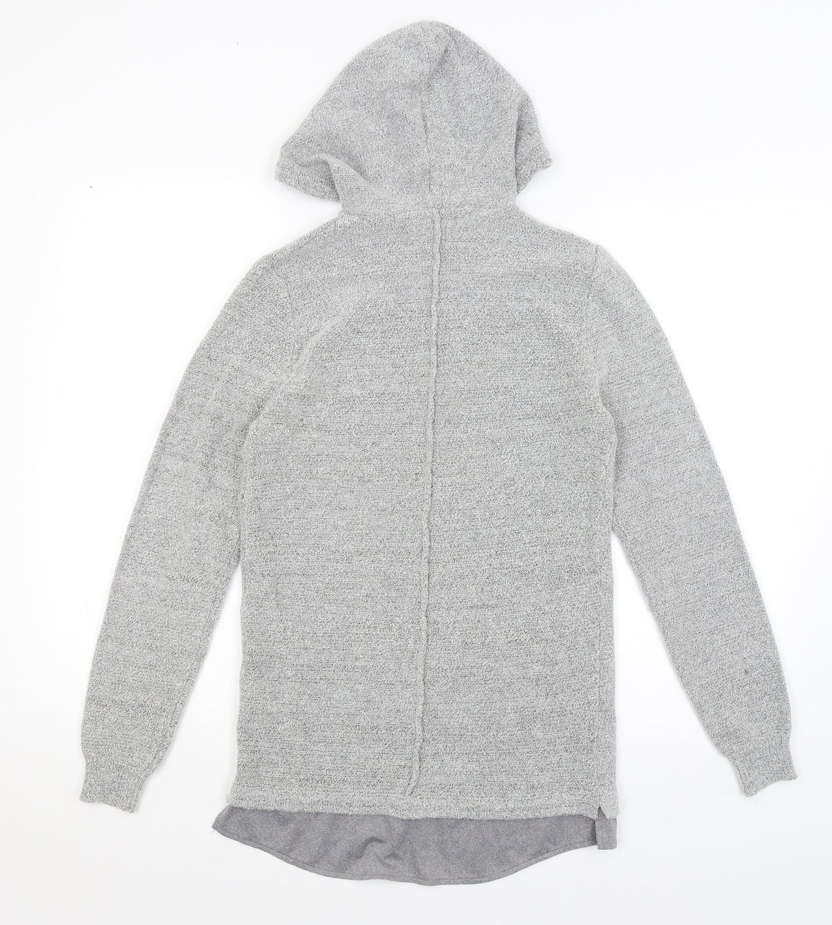 River Island Womens Grey   Pullover Hoodie Size XS