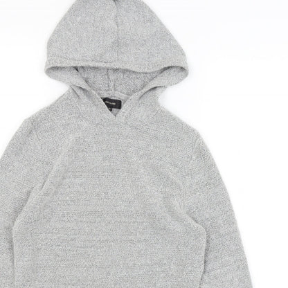 River Island Womens Grey   Pullover Hoodie Size XS