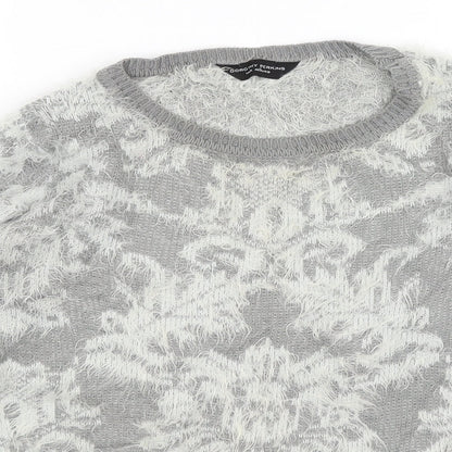 Womens UK Size 14 Dorothy Perkins Grey Pullover Jumper