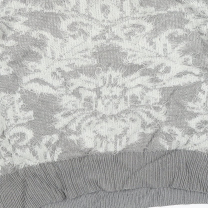 Womens UK Size 14 Dorothy Perkins Grey Pullover Jumper