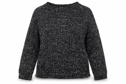 Womens UK Size 8 Papaya Black Pullover Jumper