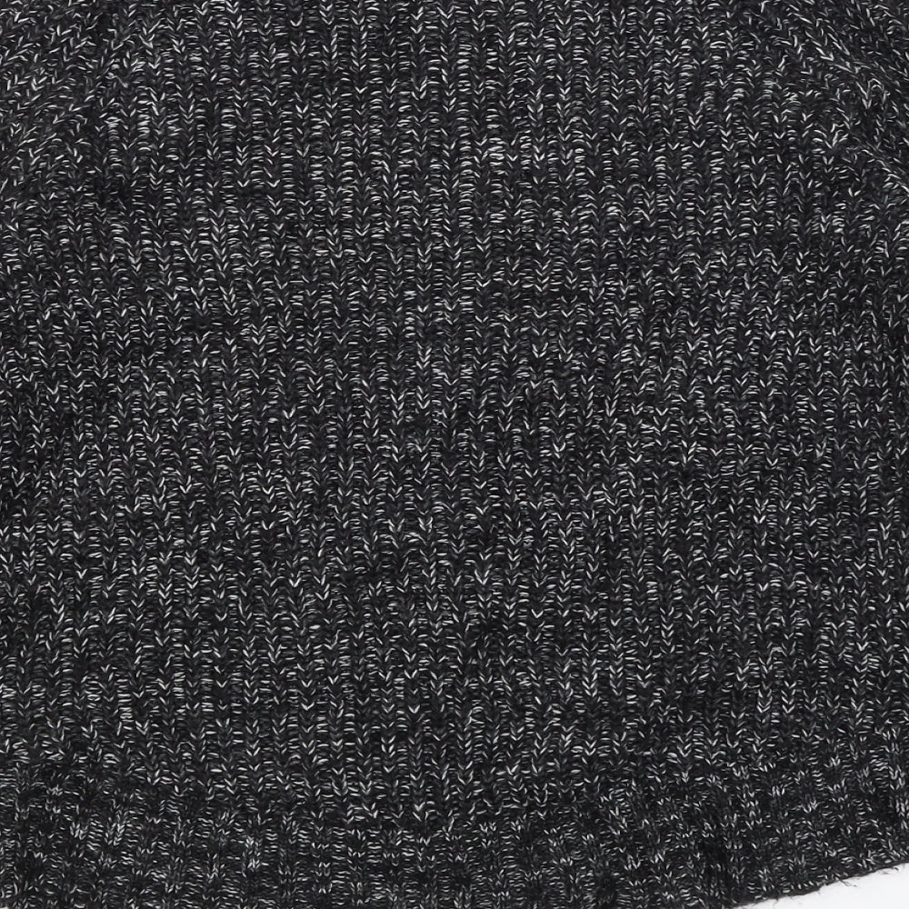 Womens UK Size 8 Papaya Black Pullover Jumper