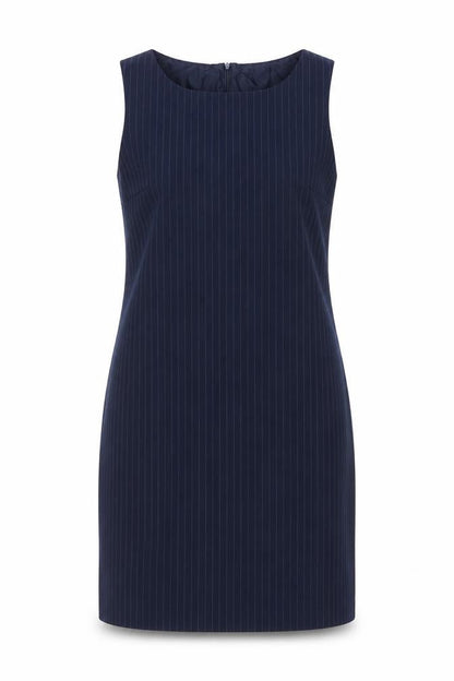 Ayanapa Womens Blue Striped  Shift  Size 6