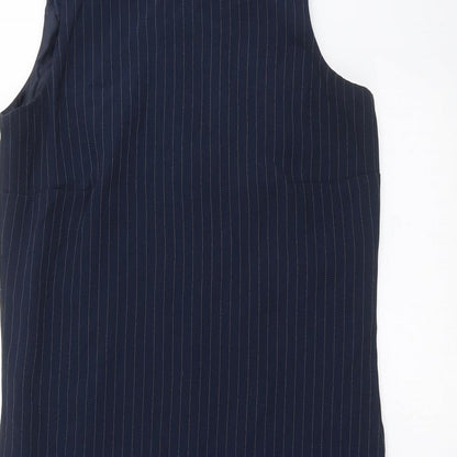 AYC Womens Blue Striped  Shift  Size 6