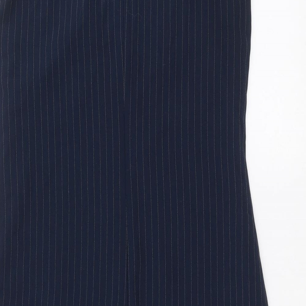 AYC Womens Blue Striped  Shift  Size 6