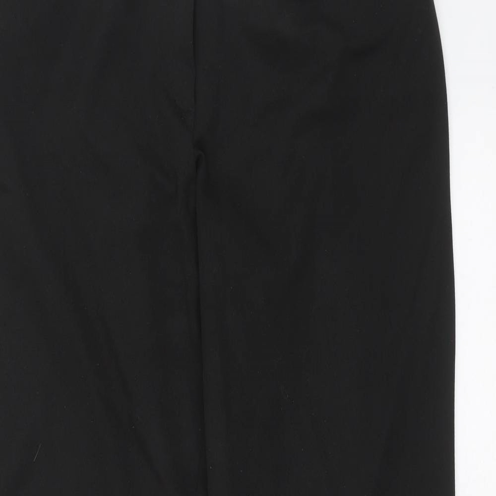 Womens UK Size 16 Marks and Spencer Regular Fit  Black Trousers