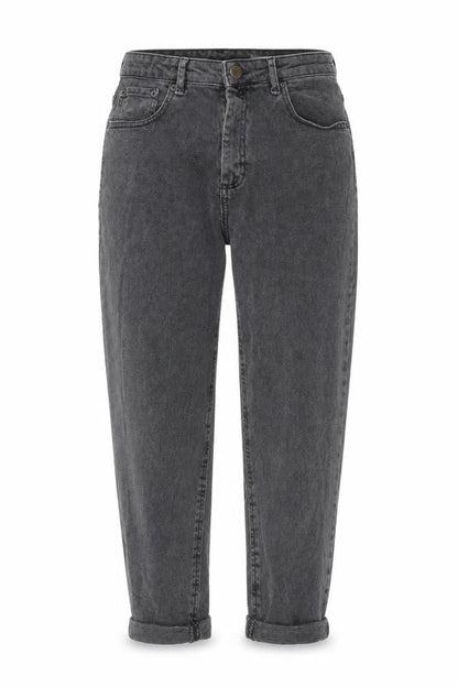 ASOS Womens Grey  Denim Mom Jeans Size 28 in L26 in