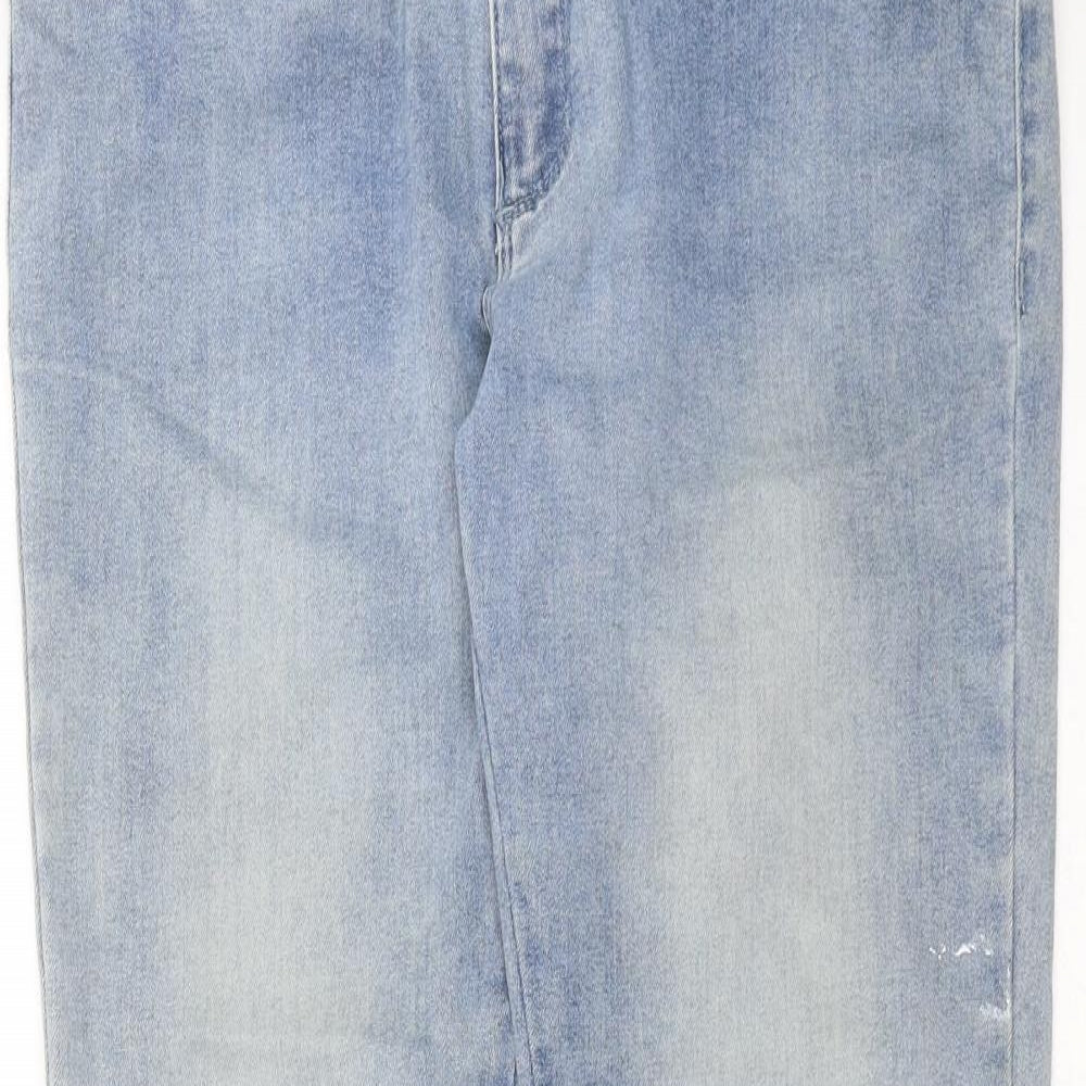 Ashley Mason Womens Blue  Denim Skinny Jeans Size 30 in L27 in