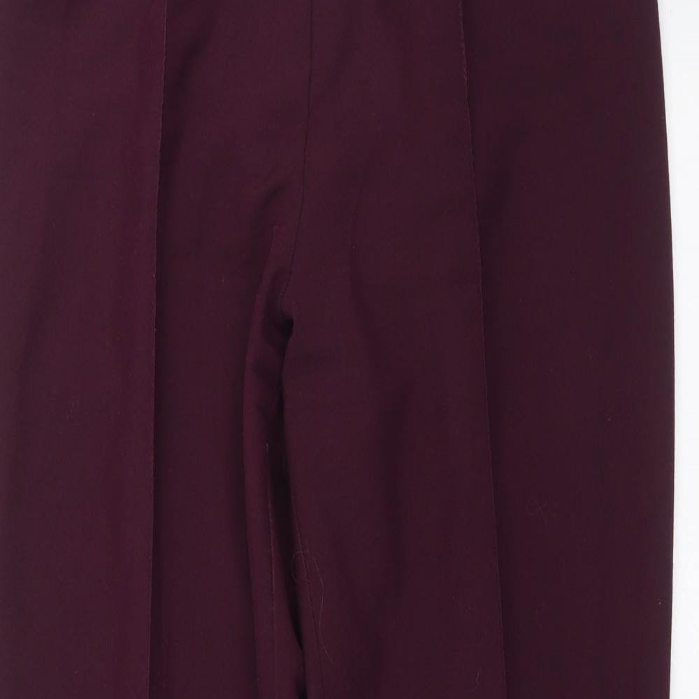 Womens UK Size 12 Arista Regular Fit  Purple Trousers