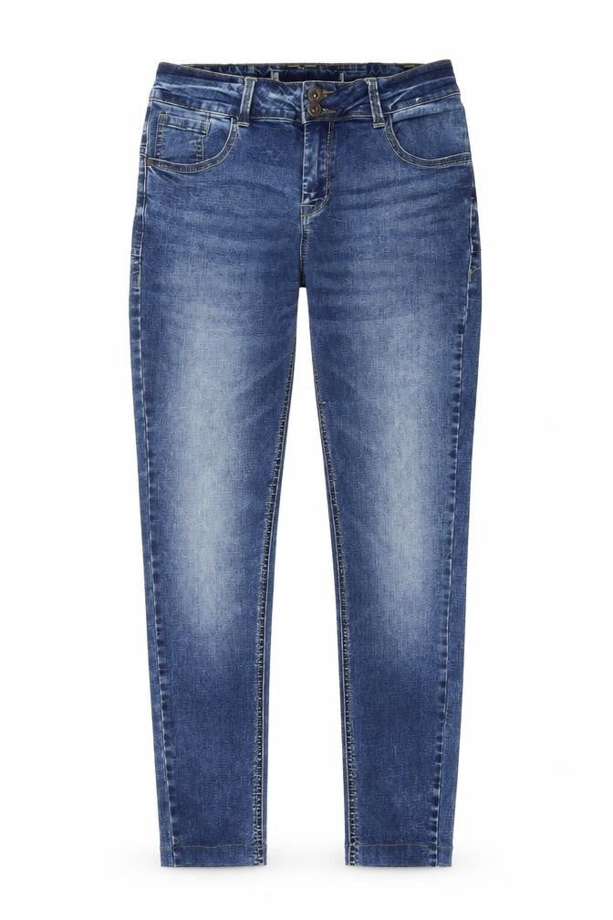 Womens Blue  Denim Skinny Jeans Size 28 in L27 in