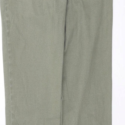 Womens UK Size 8 H&M Extra-Slim Fit Skinny Green Jeans