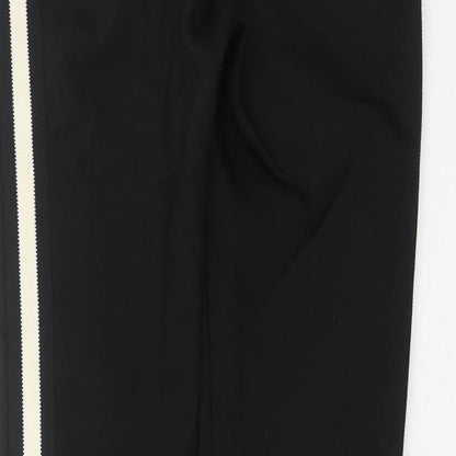 Womens UK Size S Zara Regular Fit  Black Trousers