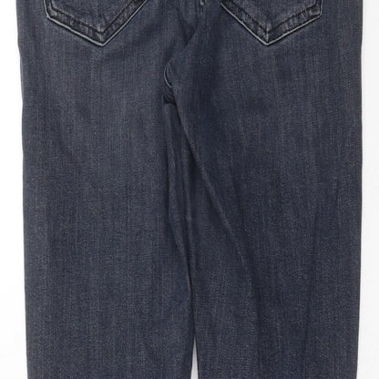Topshop Womens Grey  Denim Skinny Jeans Size 28 in L26 in