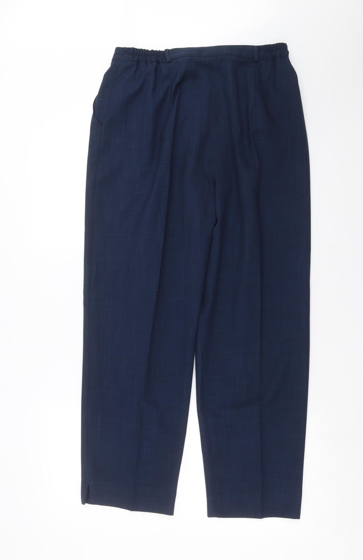 Bonmarché Womens Blue   Trousers  Size 14 L27 in