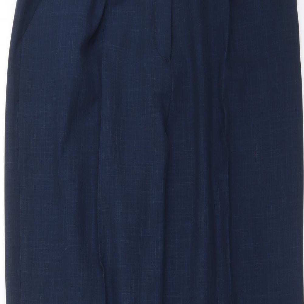 Bonmarché Womens Blue   Trousers  Size 14 L27 in
