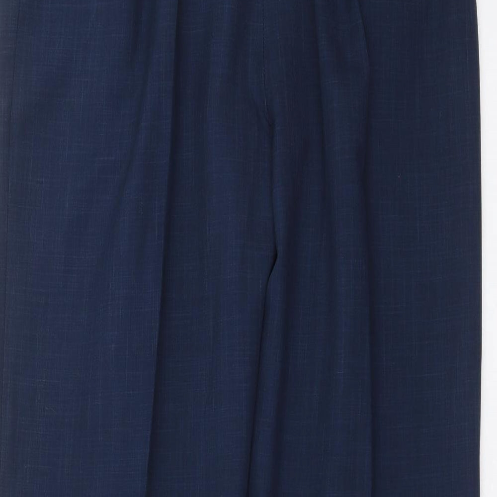 Bonmarché Womens Blue   Trousers  Size 14 L27 in