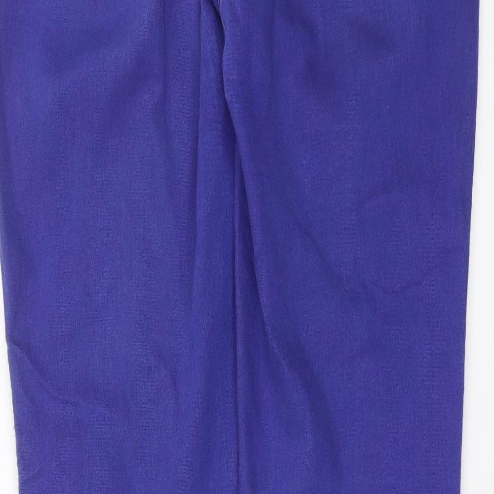 F&F Womens Blue  Denim Skinny Jeans Size 10 L30 in