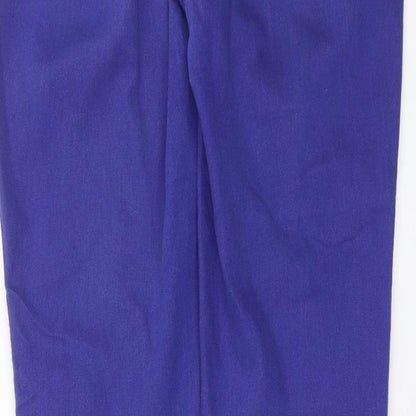 F&F Womens Blue  Denim Skinny Jeans Size 10 L30 in