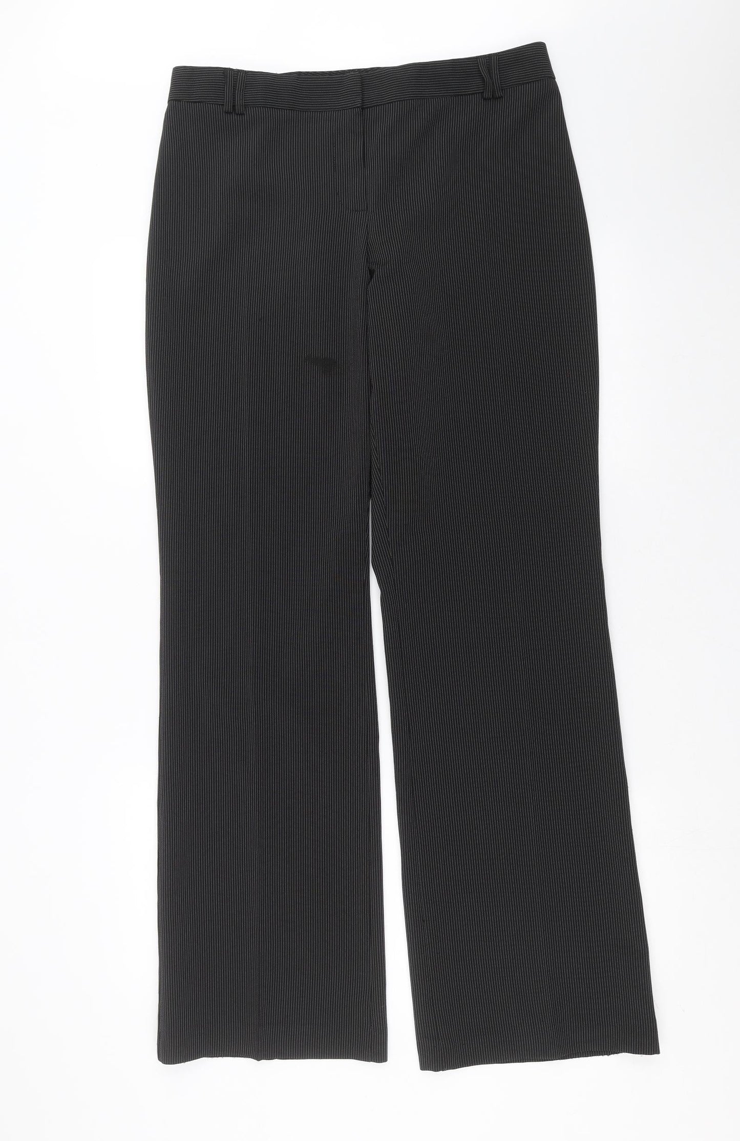 Womens UK Size 14 Marks and Spencer Regular Fit  Black Trousers