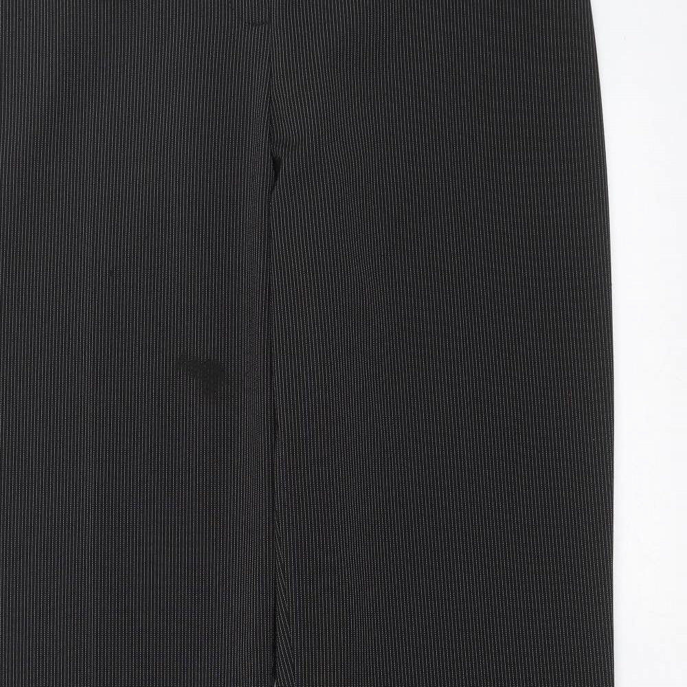 Womens UK Size 14 Marks and Spencer Regular Fit  Black Trousers