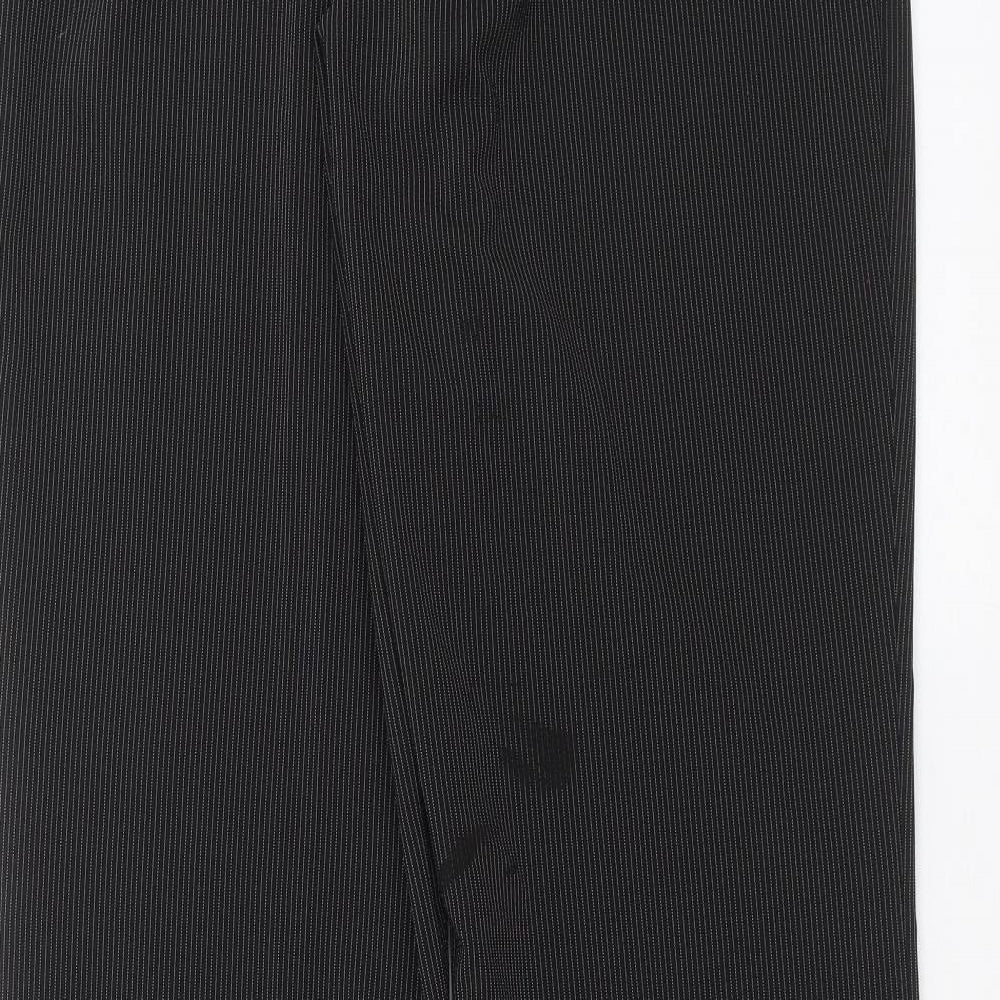 Womens UK Size 14 Marks and Spencer Regular Fit  Black Trousers