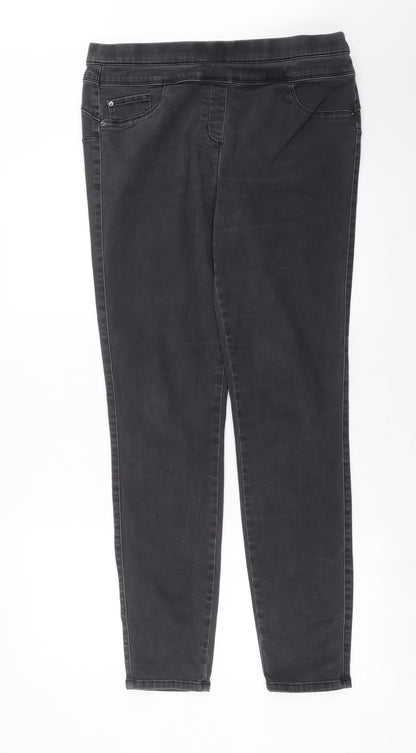 Womens UK Size 34 in Preworn Extra-Slim Fit Jegging Grey Jeans