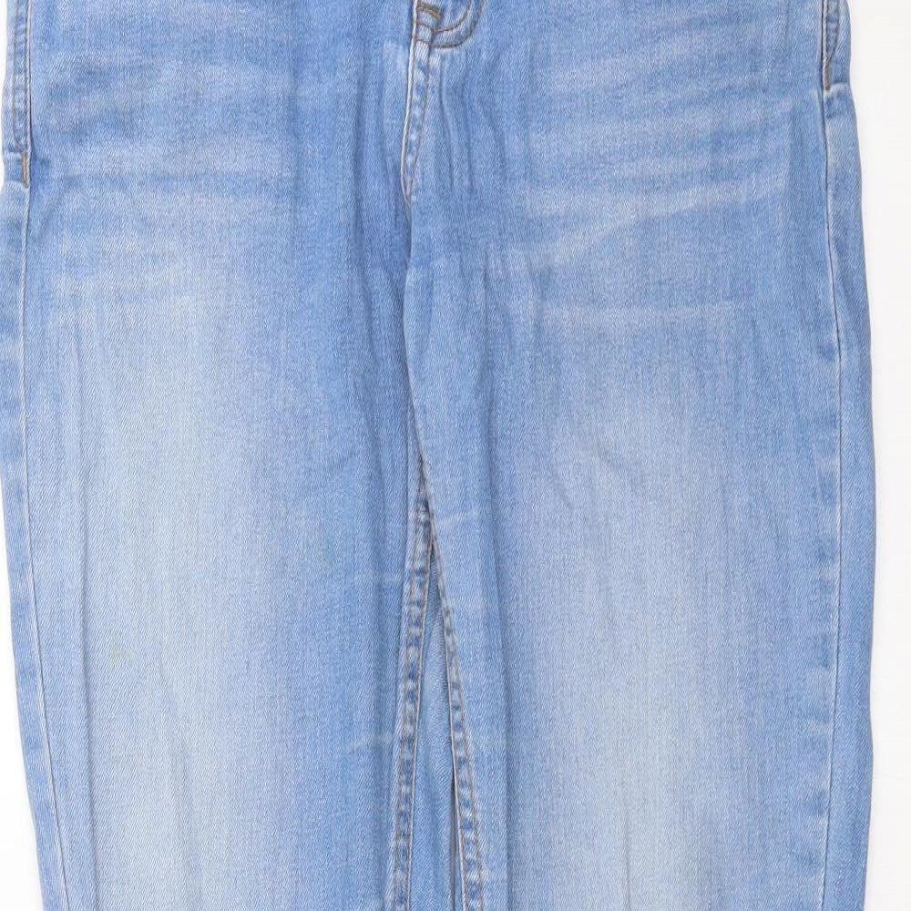 Dorothy Perkins Womens Blue  Denim Skinny Jeans Size 10 L32 in