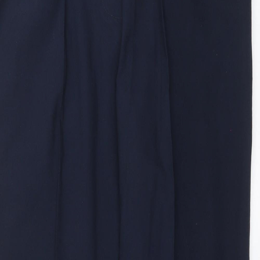 Womens UK Size 30 in Preworn Regular Fit  Blue Trousers